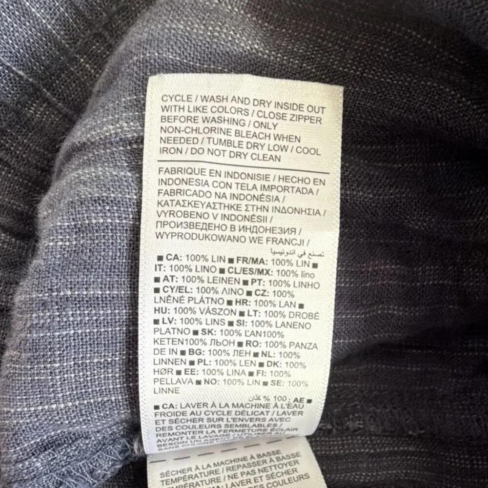 Athleta Retreat Women's High Rise Pants Wide Leg Size M Blue Raining Violet - Picture 7 of 8